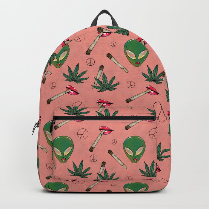 Stoner Girl Pattern Backpack