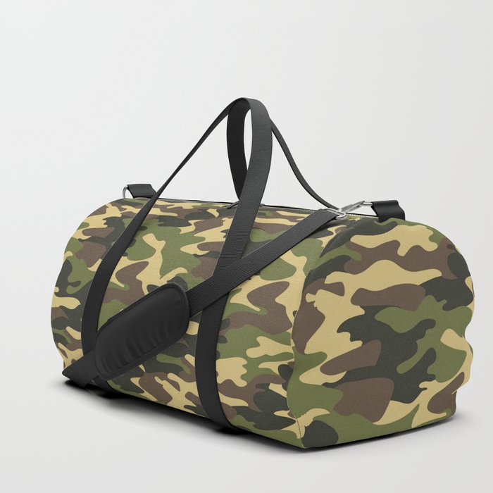 Army Fatigue Camo Duffle Bag