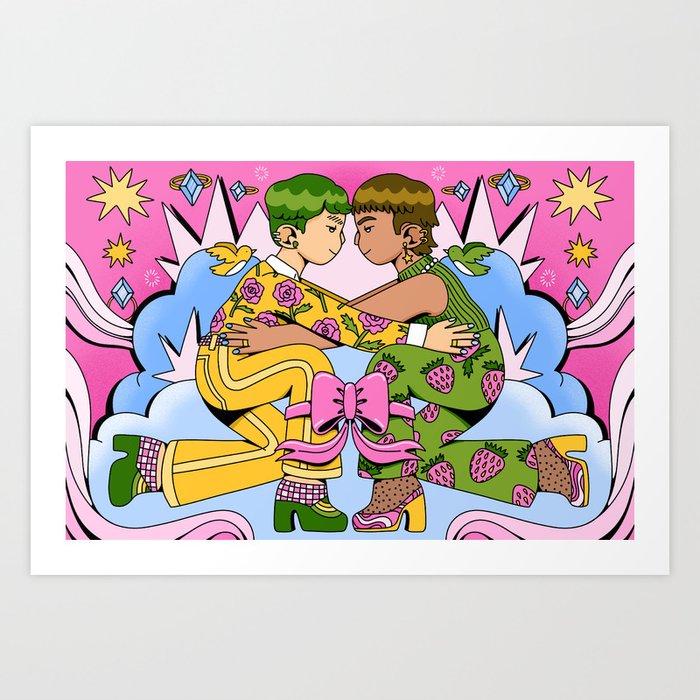 Queer Marriage Art Print