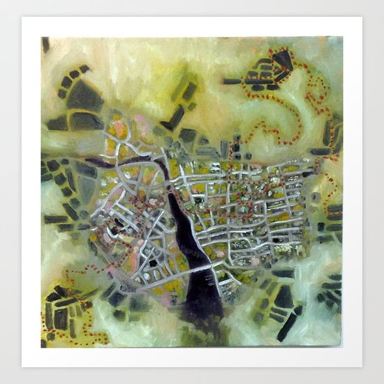 Drifting Art Print