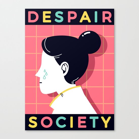 Despair Society Canvas Print