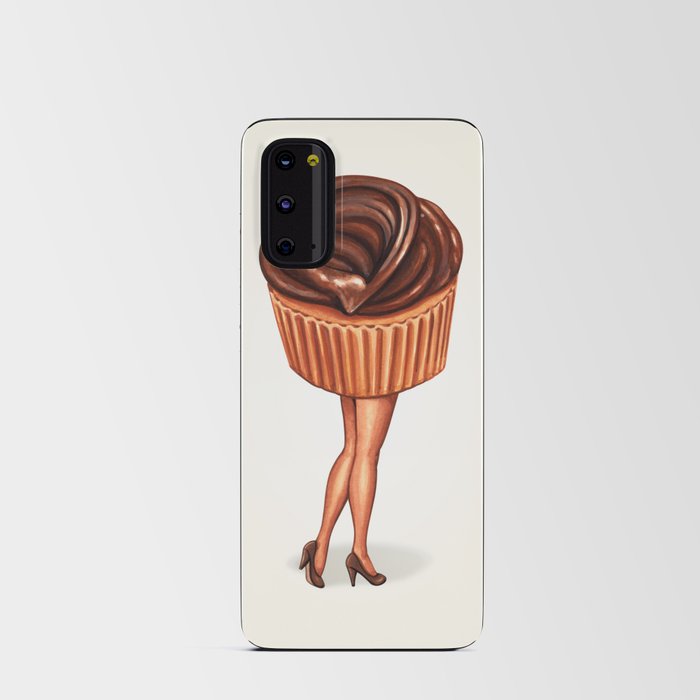 Chocolate Cupcake Pin-Up Android Card Case