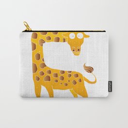 giraffe cartoon Carry-All Pouch