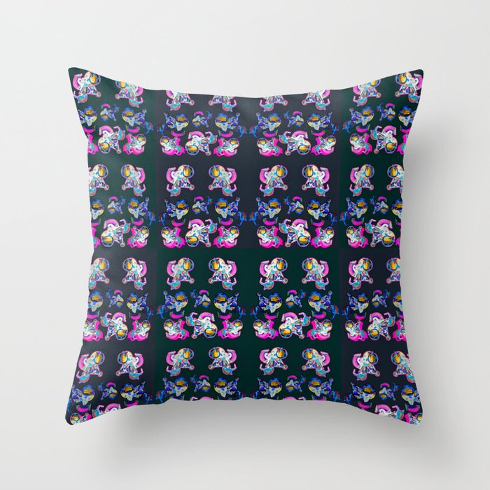 Brinjal Throw Pillow