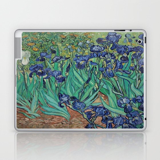 Vincent Van Gogh Irises ,( 1889 - 1890) Laptop & iPad Skin