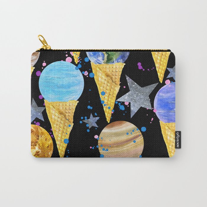Univers with Planet of the solar system. Carry-All Pouch