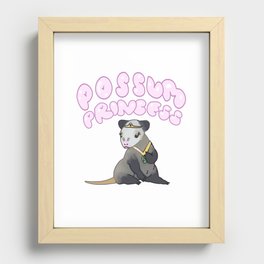 Possum Princess Recessed Framed Print