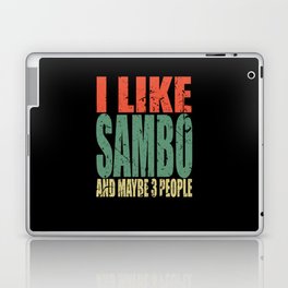 Sambo Saying funny Laptop Skin