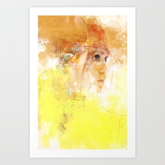 Stealth portrait Art Print