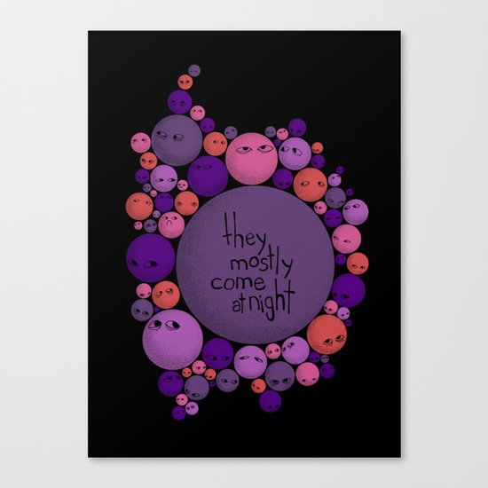 Mostly Canvas Print