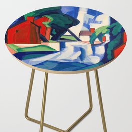Blue Day, 1930 by Oscar Bluemner Side Table
