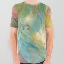 Sheer Colors All Over Graphic Tee