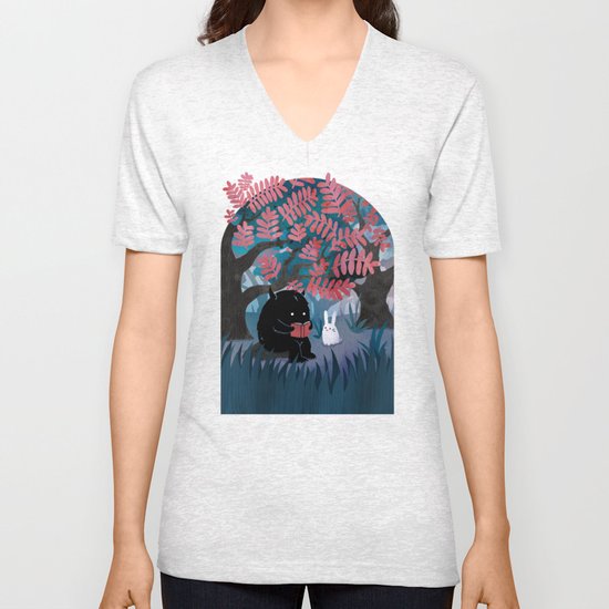 Another Quiet Spot Unisex V-Neck