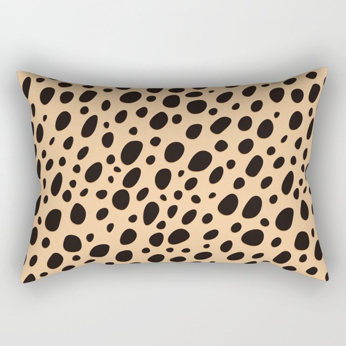 Cheetah Skin Print Rectangular Pillow