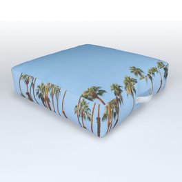 Palm Squad v1. - Palm Springs, California Outdoor Floor Cushion