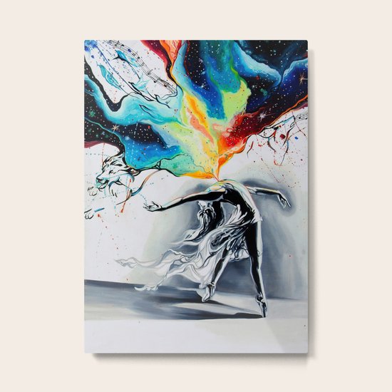 Ballerina Metal Print