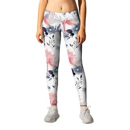 Pretty Floral Whimsical Pattern Leggings