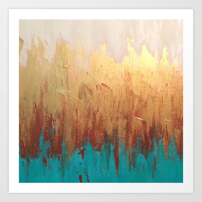 Land And Sea Art Print By Eunieverse Society6