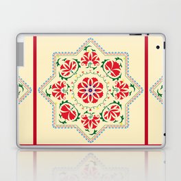 Uzbek ethnic vintage ornament suzani Laptop Skin