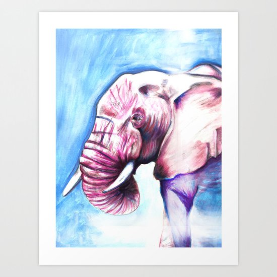 Tickled Pink Art Print