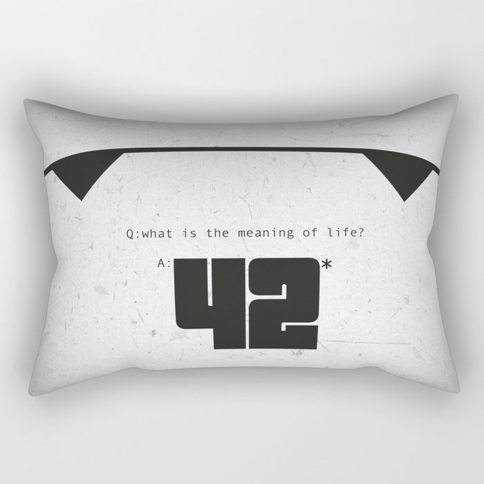 The Hitchhiker's Guide to the Galaxy Rectangular Pillow