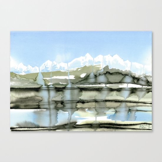 Unfreezing Canvas Print