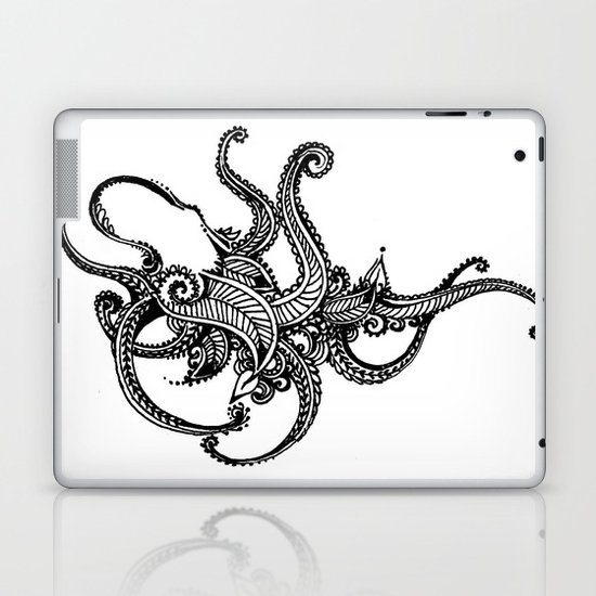 Henna Octopus Laptop & iPad Skin