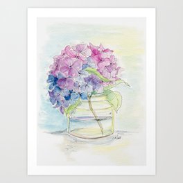 Hydrangea Art Prints For Any Decor Style Society6