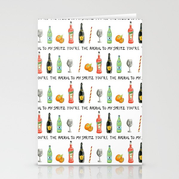 Aperol to My Spritz Stationery Cards