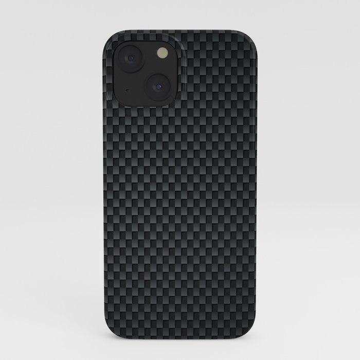 Carbon-fiber-reinforced polymer iPhone Case by Nicks Emporium