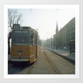 And Time Stood Still Art Print | Street, Travel, City, Landscape, Style, Photo, Urban, Vintage, Analogue, Budapest 