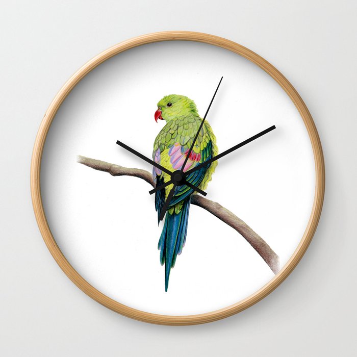 Regent Parrot Wall Clock