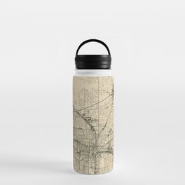 Tallahassee Minimalist Map - USA City Map Water Bottle