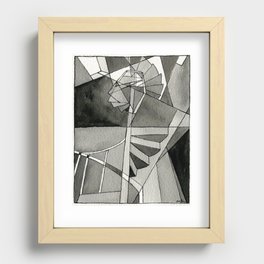 Stairs 2 Recessed Framed Print