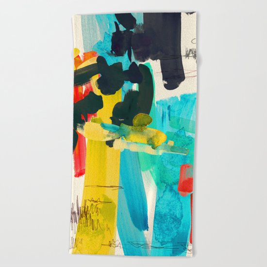 Lonely Water Beach Towel