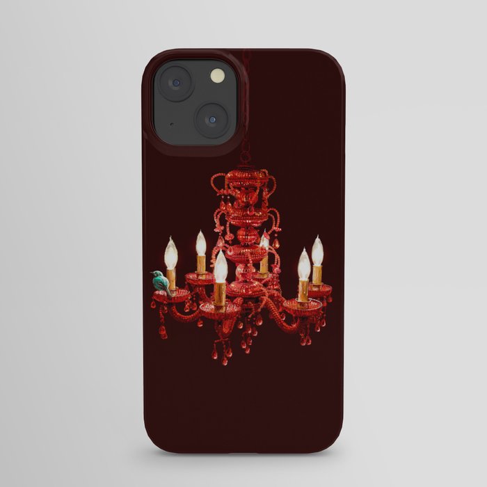 Crimson Perch iPhone Case