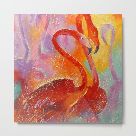 Flamingo Metal Print