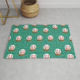 The Snowglobe Cottage Small Pattern Rug
