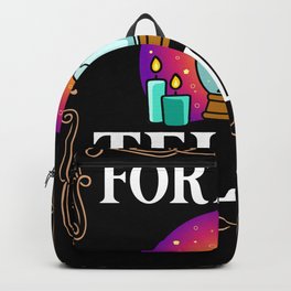 Fortune Telling Paper Cards Crystal Ball Backpack