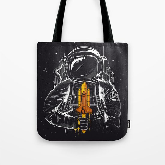 Space Popscicle Tote Bag