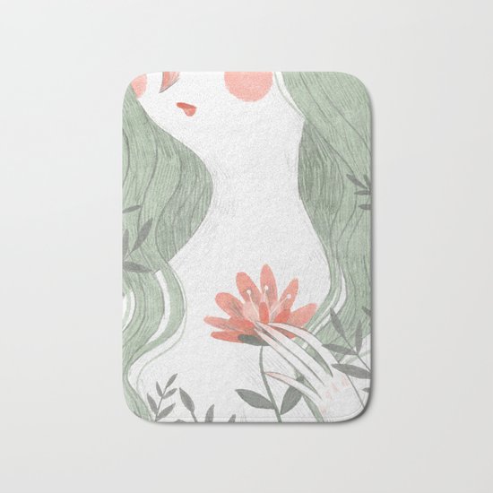 blossom girl Bath Mat