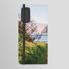 Path to the Beach | Surreal and Colorful Collage Android Wallet Case