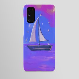 Blue Boat Android Case