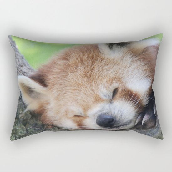Red_Panda_20150705_by_JAMFoto Rectangular Pillow