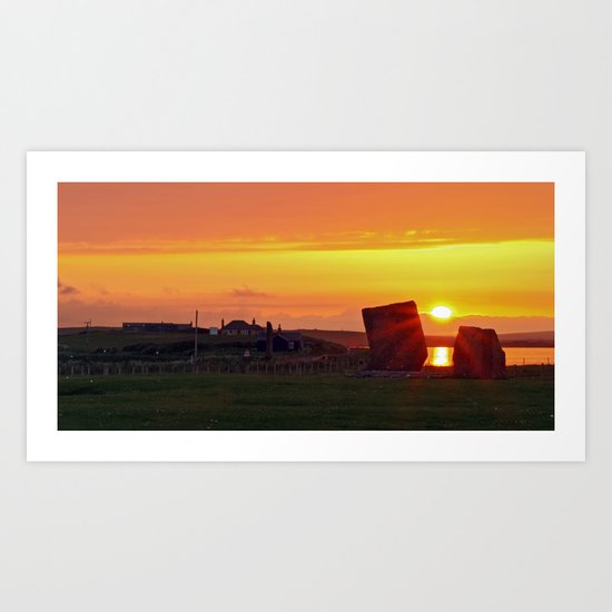 Stenness 2 Art Print