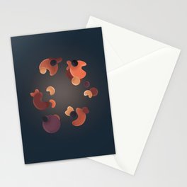 Floating beans Stationery Cards