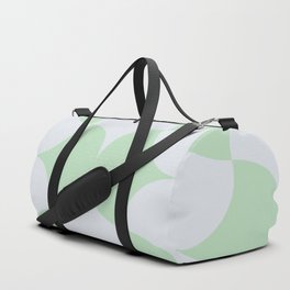 matilda's midcentury_ivory and mint Duffle Bag
