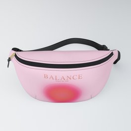 Gradient Angel Numbers: Angel Number 888 - Balance (Pink Palette) Fanny Pack