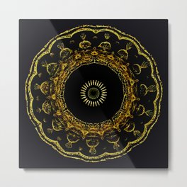 Golden Eye Metal Print | Cymatics, Color, Soundwaves, Cymaticsart, Coolgraphics, Vibrations, Frequencies, Soundart, Digital, Colorsandenergy 