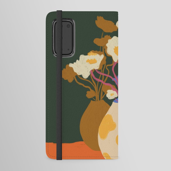 Vase reflections Android Wallet Case